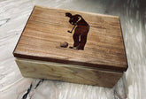 Golf Ball Storage Box for Display and Organization