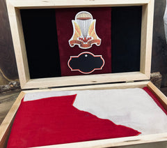 Deluxe Desktop Memorabilia Box for Keepsakes & Display