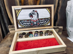 Deluxe Desktop Memorabilia Box for Keepsakes & Display