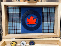 Deluxe Desktop Memorabilia Box for Keepsakes & Display