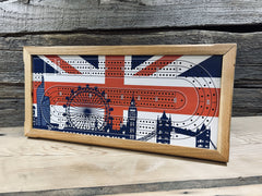 Cribbage Game Set with Board, Pegs & Cards for Family Play