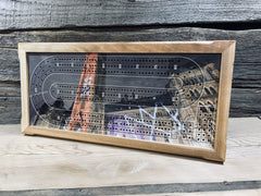 Cribbage Game Set with Board, Pegs & Cards for Family Play