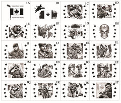 Liar's Dice Game - Free Engraving