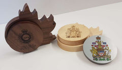 Maple Leaf Design Coaster Set for Home Décor & Gifts