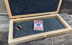 Deluxe Cribbage Game Maple Board with Pegs & Classic Style