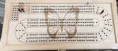 Deluxe Cribbage Game - Maple