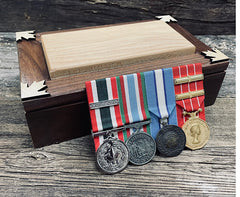 Medals Display Box for Awards, Military & Keepsakes