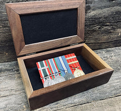 Medals Display Box for Awards, Military & Keepsakes