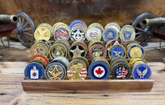 Coin Display Board 10" (3 tier)