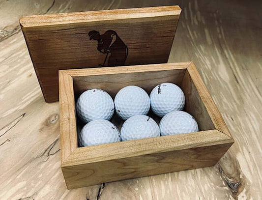 Golf Ball Storage Box for Display and Organization