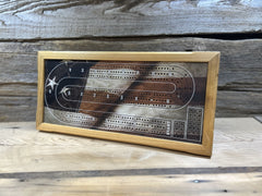 Cribbage Game Set with Board, Pegs & Cards for Family Play