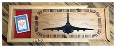 Cherry Wood Cribbage Game - Classic Design