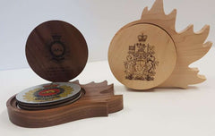 Maple Leaf Design Coaster Set for Home Décor & Gifts
