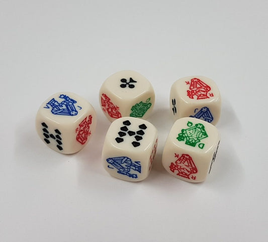 Poker Dice – Classic Game Set for Cards & Casinos